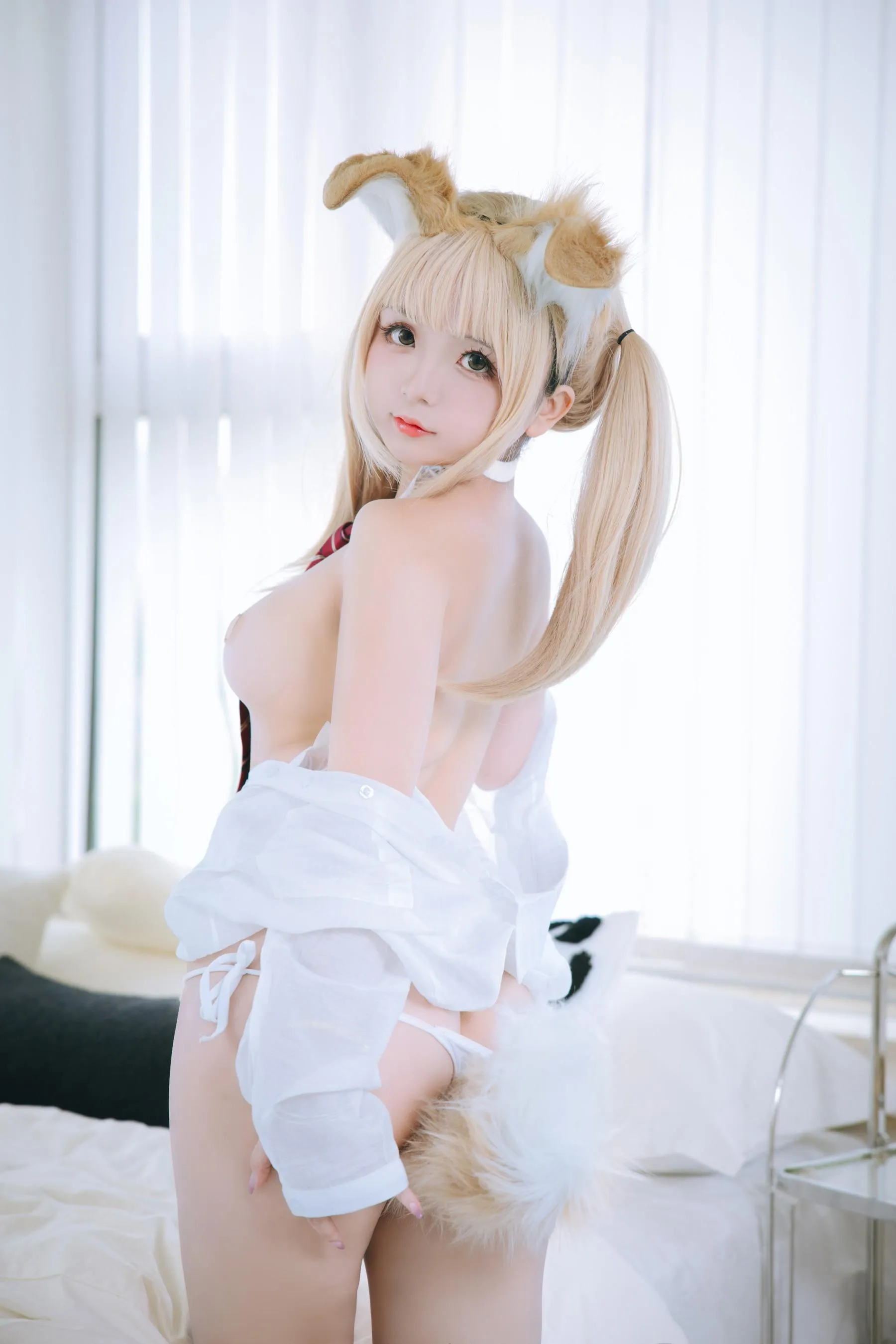 日奈娇 – NO.67 衬衫小狗 [50P]插图